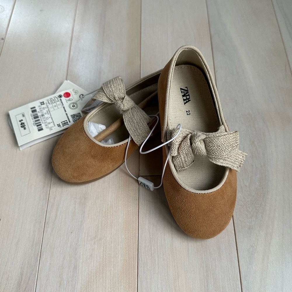 Zara baby girls ballet flats